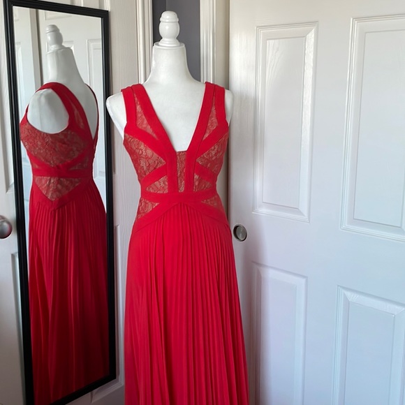 BCBGMaxAzria Dresses & Skirts - BCBG MaxAzria red gown